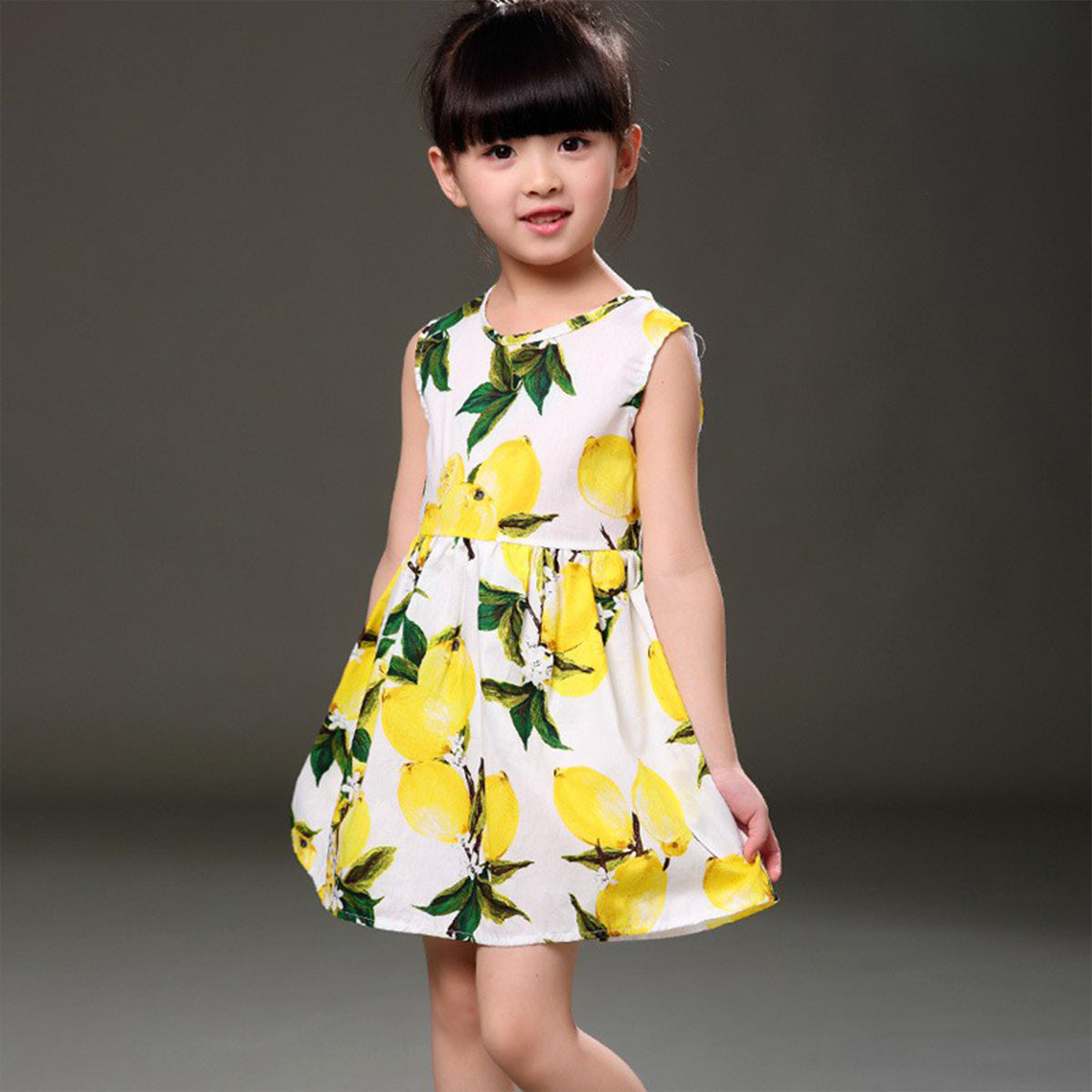 BabyGirl Cotton Orange & Black Off-White Lining Tunic Dress Combo Pack for Baby Girls.