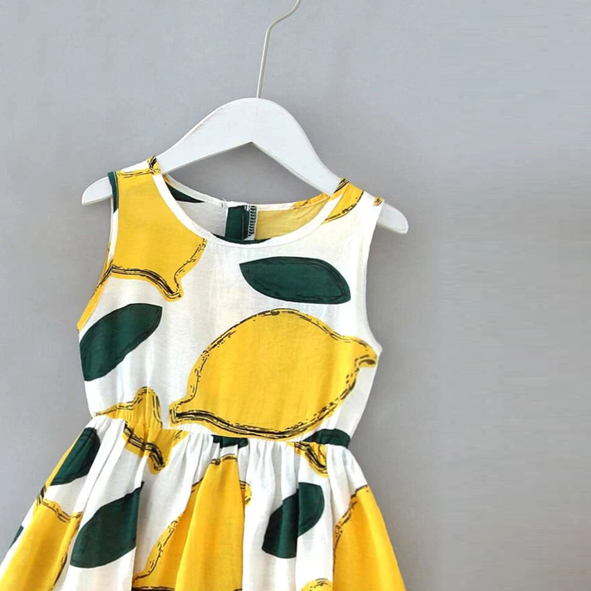 Kids New Fashion Yellow_Green Frock & Dresses for Baby Girls.