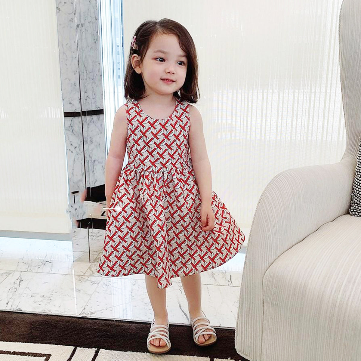 Stylish BabyGirl's Cotton Designer Frocks & Dresses for Kids.
