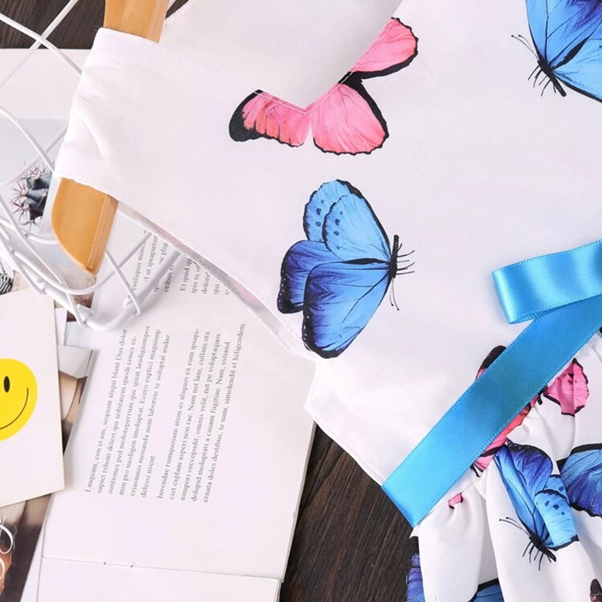 BabyGirl's Cotton Butterfly Stylish Frocks & Dresses for Kids.