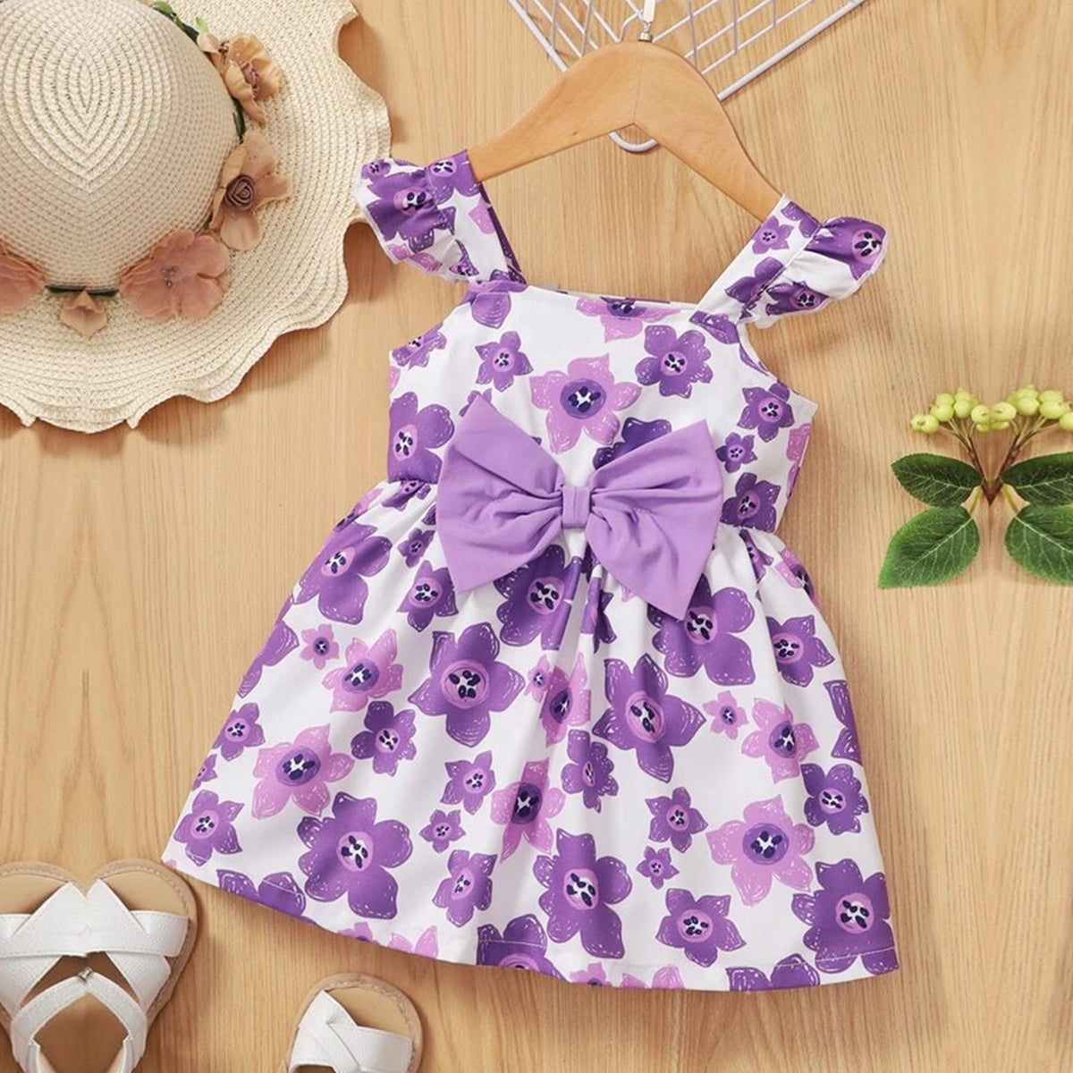 Stylish Baygirl Sling Floral Dresses & Frocks for Baby Girl.