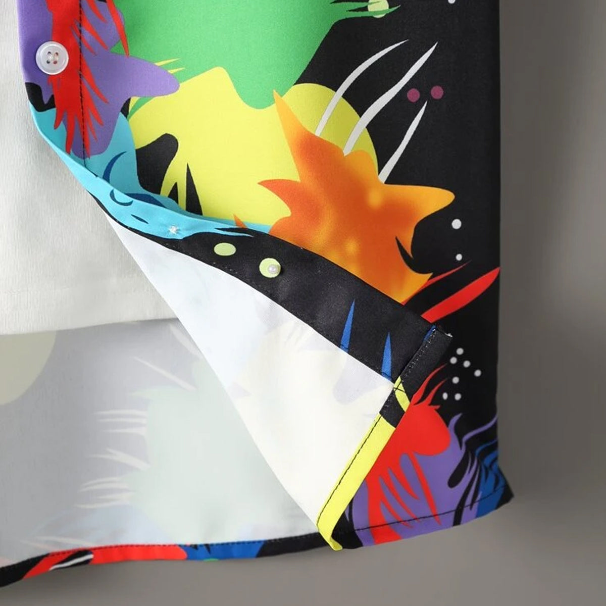 Venutaloza Boys Graphic Colorblock Shirt Without Tee For Boy.