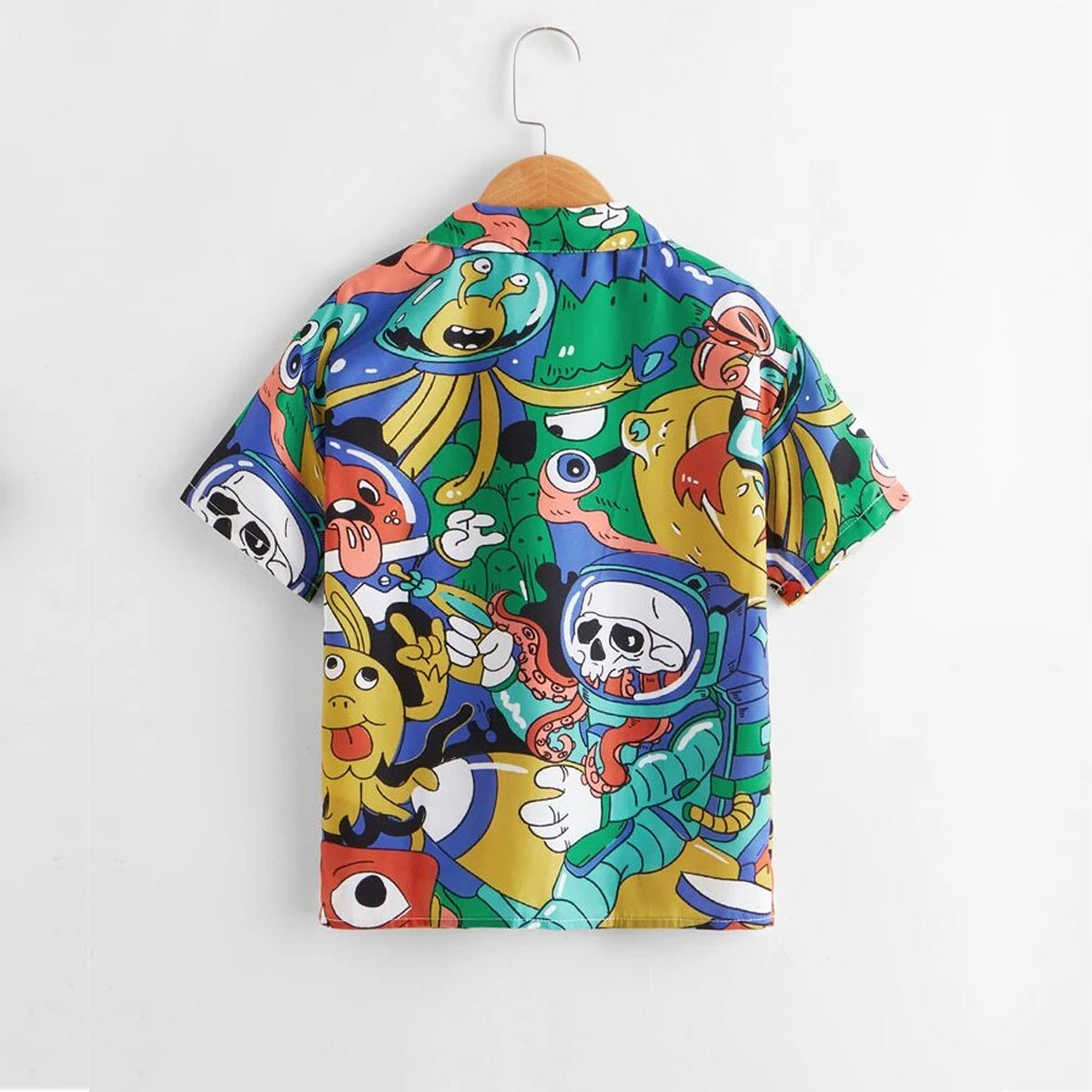 Venutaloza Stylish Multicolors Designer Button Front (Combo pack For 5) Shirt For Boy.